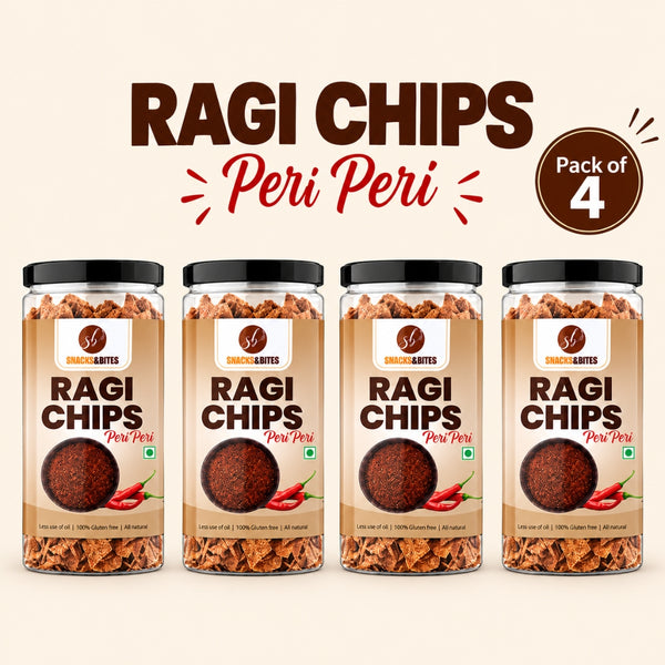 RAGI CHIPS (Peri Peri) PACK OF 4