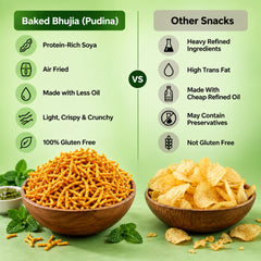 BAKED BHUJIA – PUDINA (Pack of 4)
