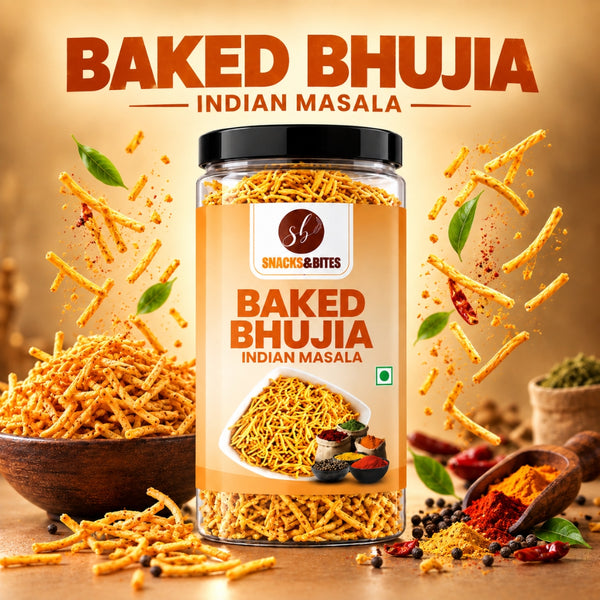 BAKED BHUJIA – INDIAN MASALA (pack Of 4)