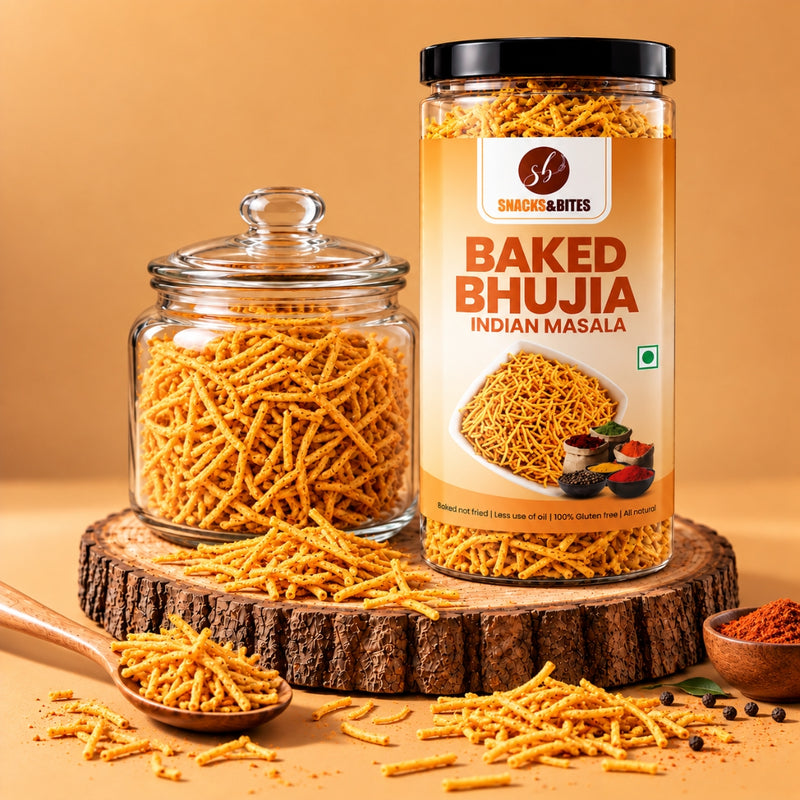 BAKED BHUJIA – INDIAN MASALA (pack Of 4)