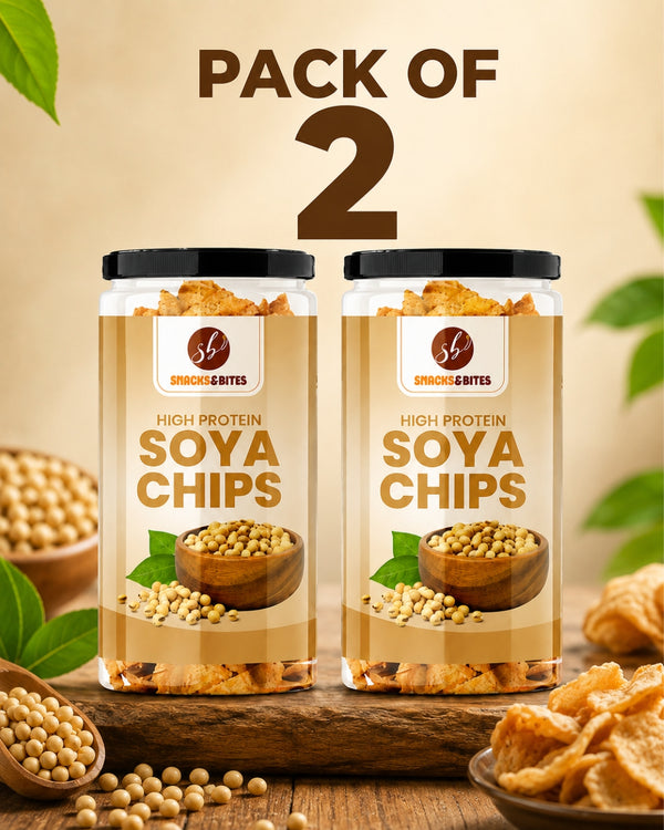SOYA CHIPS (High Protein) PACK OF 2