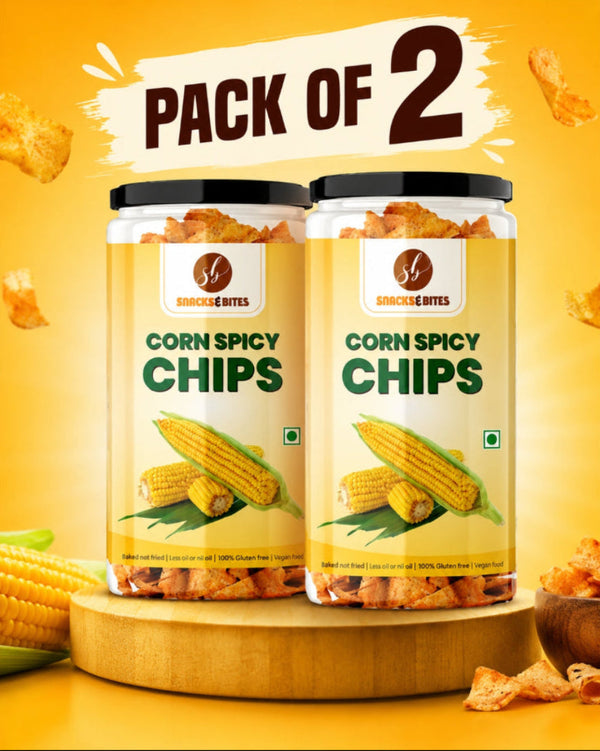 CORN SPICY CHIPS PACK OF 2