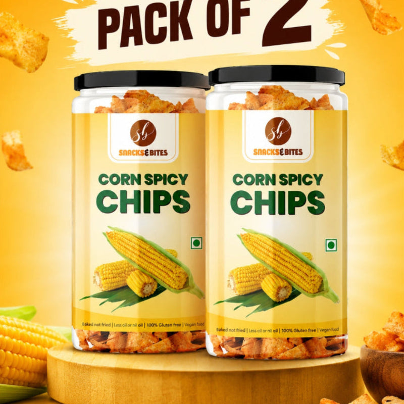 CORN SPICY CHIPS PACK OF 2