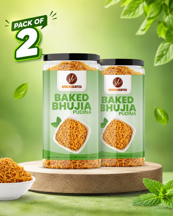 BAKED BHUJIA – PUDINA PACK OF 2