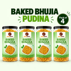 BAKED BHUJIA – PUDINA (Pack of 4)