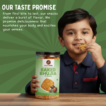 Zesty Pudina Crunchies