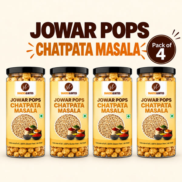 JOWAR POPS (CHATPATA MASALA) (Pack Of 4)