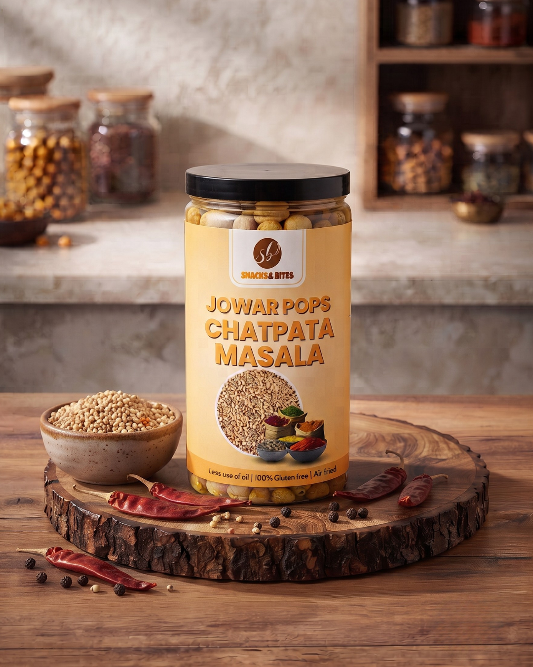 JOWAR POPS (CHATPATA MASALA)