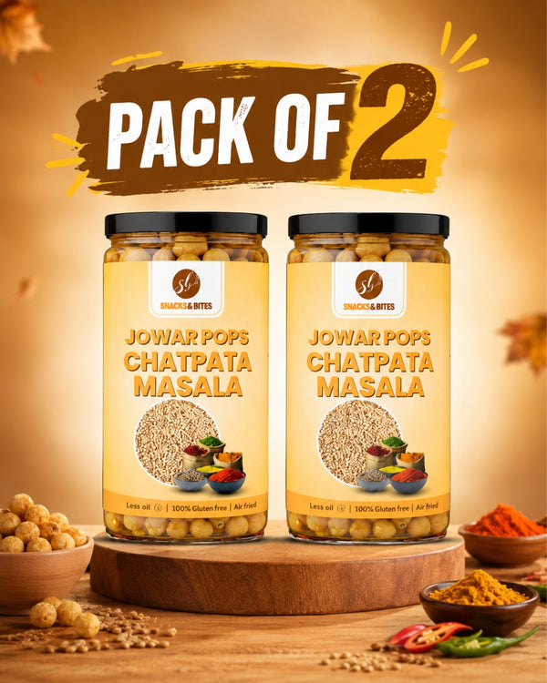 JOWAR POPS (CHATPATA MASALA) PACK OF 2