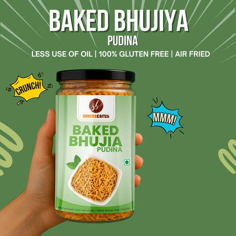 Zesty Pudina Crunchies